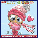 DIY Full Round Diamond Painting Cute Cartoon Animal Picture Rhinestone Mosaic
