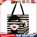 Scarf girl Printed Shoulder Shopping Bag Casual Large Tote Handbag