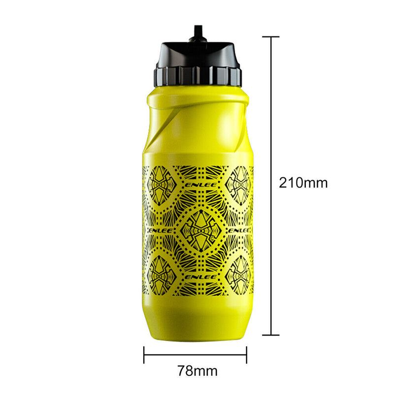 ENLEE Cycling Water Bottle 500ml Leak-proof BPA-free Plastic Outdoor Sports Cup