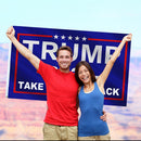 Donald Trump Flag 90x150cm Polyester Banner President USA Home Yard Decor Flags