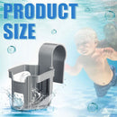 Swimming Pool Cup Holder - Durable Plastic Material Drinks & Water (Grey)