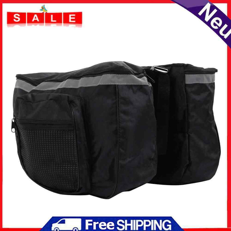 25L Bicycle Rear Rack Storage Bags Mountain Bike Backseat Panner Bags Organizer