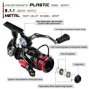 Portable Fishing Wheel Wear Resistance Fishing Spinning Reel Fishing Access