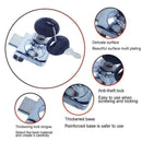 Double-open glass window lock display cabinet window glass P8N5 lock Q4W2 K3R1