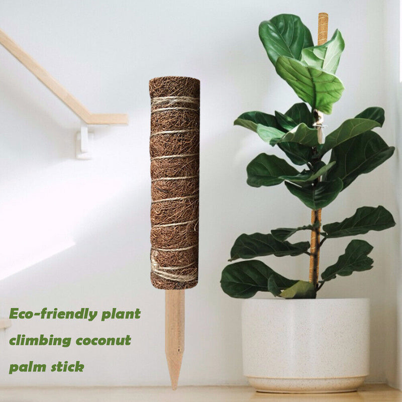 Garden Coir Coconut Sticks Vine Support Extension Plant Climbing Pole Stick