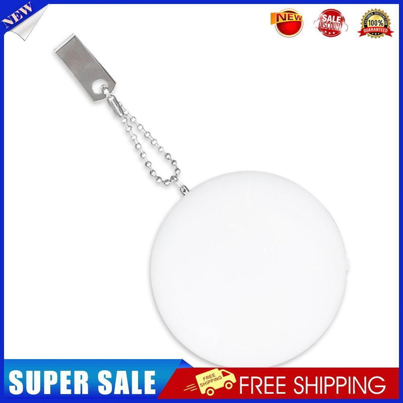 LED Bag Purse Lamp Handbag Atmosphere Lights Decor with Keychain (Round)