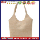 Vacation Beach Large Capacity Handbag Women Straw Weave Underarm Shopping Bag
