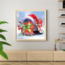 Christmas Bird 14CT Stamped DIY Embroidery Full Cross Stitch Cartoon Home Decor