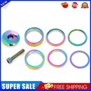 OUO Bicycle Stem Top Cap Headset Cover w/ Screw Fork Ring Spacer (Colorful)
