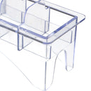 Waterproof 10 Grid Guide Limit Comb Storage Box Hair Clipper Holder Case Newly