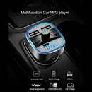 T25 Car Bluetooth-compatible 5.0 FM Transmitter MP3 Player Fast Charging US