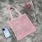 #A Fashion Hollow Knitted Shoulder Bag Women Simple Crochet Tote Designer Handba