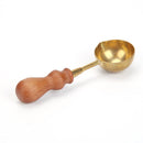 Retro Fire Wax Seal Stamp Metal Wax Stick Wood Handle Sealing Wax Spoon Newly
