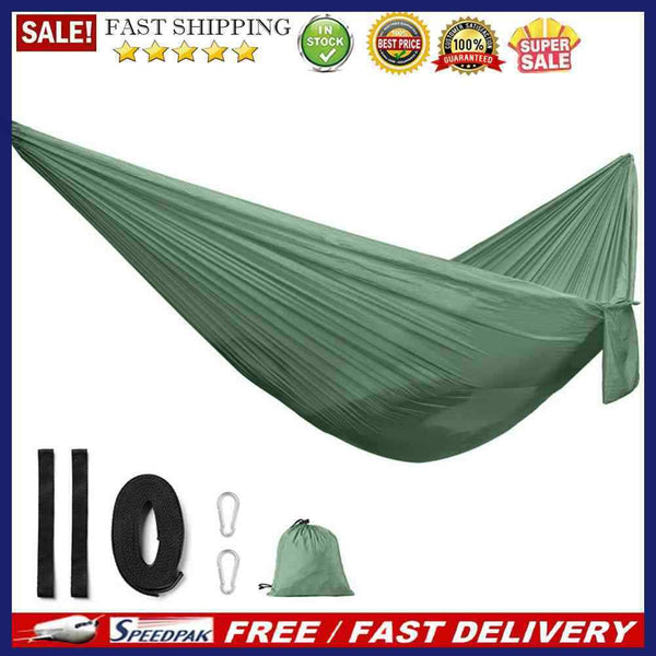 Outdoors Portable Camping Parachute Hammock Swing Chair for Backpacking Tra