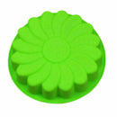 Silicone Large Flower Cake Mould Chocolate Soap Candy Jelly Baking P2D3 Q2R7