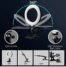 Modes Video Light 6 inch Ring Fill Light Phone Selfie 33 RGB For YouTube TikTok