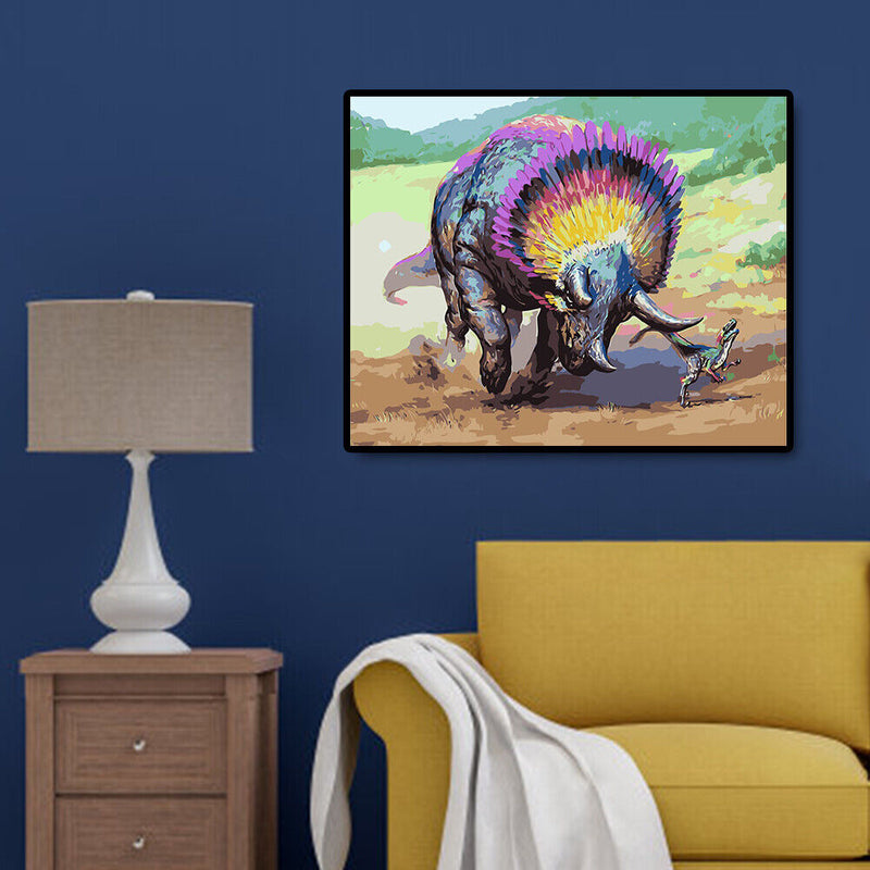 Oil Painting By Number Set Snails DIY Hand Painted Art Living Room Craft Picture
