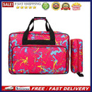 Unisex Large Capacity Sewing Machine Travel Storage Bags+Tool Bags (Red)