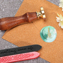 Flowers Wax Sealing Stamp Head for Wedding Invitation Gifts Craft Tools Decor