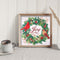 Diamond Painted 5D DIY Christmas wreath Partial Special Rhinestone Set Newly