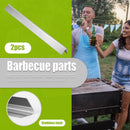 2pcs BBQ Gas Grill Heat Plate Shield for Weber Series Outdoor Barbecue Parts