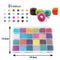 Glass Beads Box Set Spacer Beads For Jewelry Making Bracelet NE Diy AU P9I6