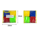 Clear Pockets Learning Cubes Eearly Teaching Game Dices Soft Foam Cube