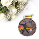 Football Game Medals Soccer Sport Winner Award Commemorative Medal (Copper)
