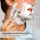 Metal Classic Double Edge Safety Razor w/ Blade Portable Shavers (TL2815) Newly