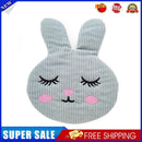 Cute Rabbit Hair Clips Hairpin Women Corduroy Wash Face Hairgrips (Blue)