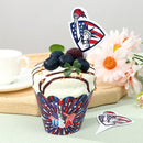 Accessory Stand Flag 4th of July Cake Decoration Independence Day Cake Topper