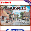 BLACKSMITH Retro Metal Plate Tin Sign Plate for Bar Pub Club Cafe Poster Decor