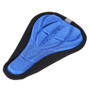 MTB Road Bike Bicycle Saddle Seat Cover Pad Soft Cushion Comfort Blue Newly