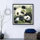 5D Diamond Panda Love Painting DIY Cross Stitch Needlework Craft Home Decor