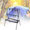 #A Clothes Storage Hanger Stand Lightweight Camping Tripod Rack for Outdoor Stor