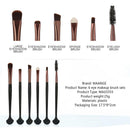 6pcs Fan-shell Makeup Brushes Kit Set Eyebrow Eyelashes Cosmetic Tools(C)