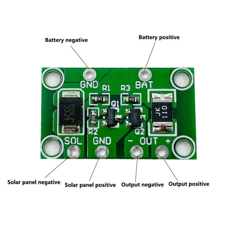 Solar Lawn Lamp Circuit Board Controller Panel Flood Lights Lantern Controller
