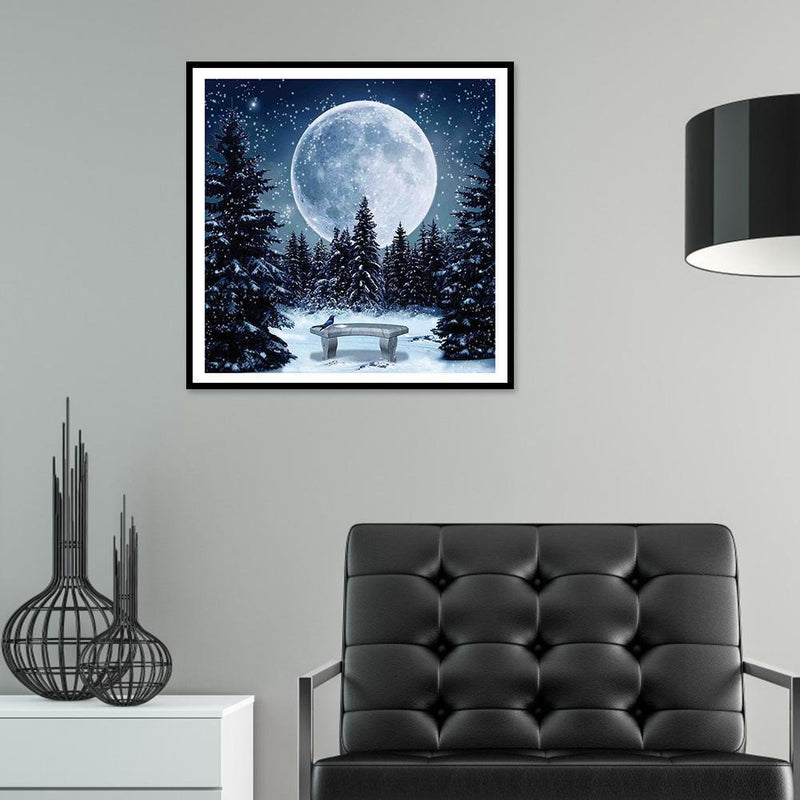 5D DIY Full Drill Diamond Painting Scenery Cross Stitch Mosaic Kits (W236) Newly