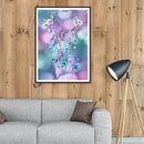 5D DIY Full Drill Diamond Painting Flowers Cross Stitch Craft Kits Home Wall