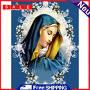 5D DIY Full Round Drill Diamond Paint Goddess Mosaic Rhinestone Drawing Picture