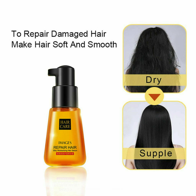 Shine Studio Anti-frizz Hair Serum Morocco Silk Bright Hair Care for Dry-Hair