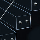 Tiered Acrylic Rack Nail Polish Display Jewelry Stand Kitchen Spice Storage Box