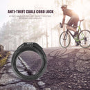 110cm Bicycle Chain Block Lock 4 Digit Code Combination Anti-theft Cable Lock