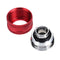 G1/4 Thread Rigid Tube 14mm Hard Tube Extender for PC Water Cooling(Red)