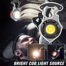 800 Lumens Mini COB Flashlights Bright Rechargeable Keychain Small Flashlight`