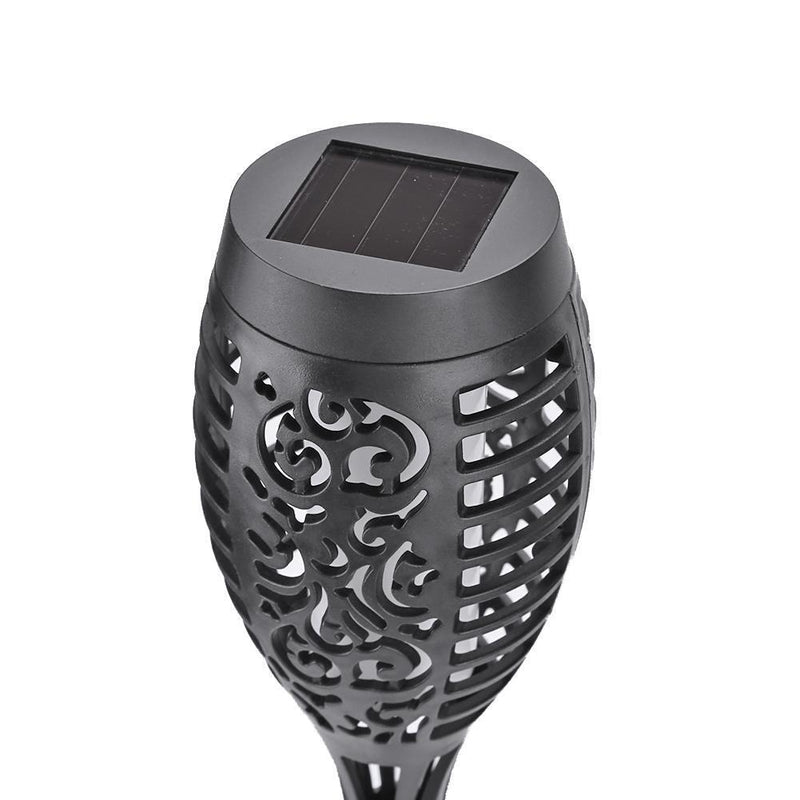 12LED Solar Flame Torch Flickering Lights Garden Lawn Path Decor (1pc)