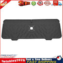 Faucet Absorbent Mat Sink Splash Guard Drying Pads for Kitchen RV (Black) Newly