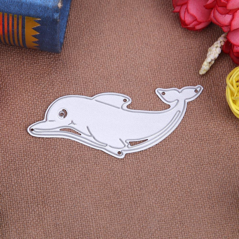 Demiawaking Dolphin Punching Stencils - DIY Metal Card Crafting Stencils