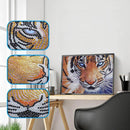 5D DIY Special Shaped Diamond Painting Tiger Cross Stitch Embroidery Mosaic