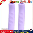 2pcs Brake Handle Lever Covers Scooter Antiskid Handle Protector (Purple) Newly